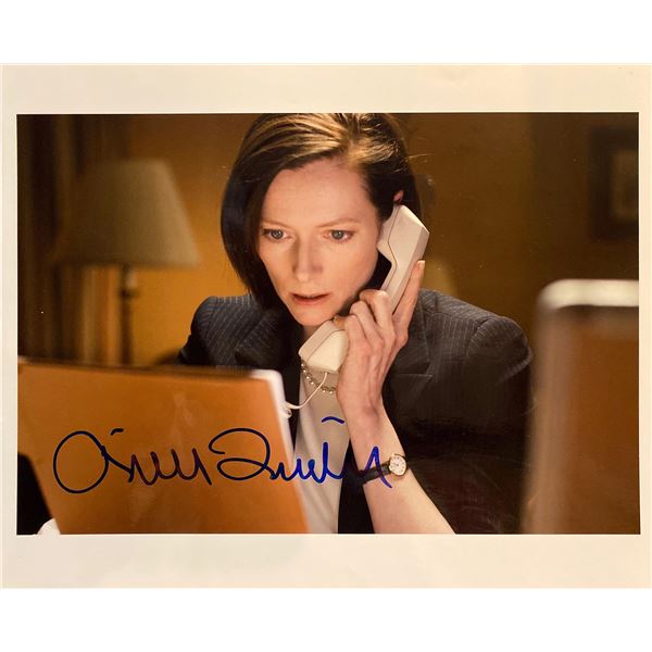 Michael Clayton Tilda Swinton signed movie photo