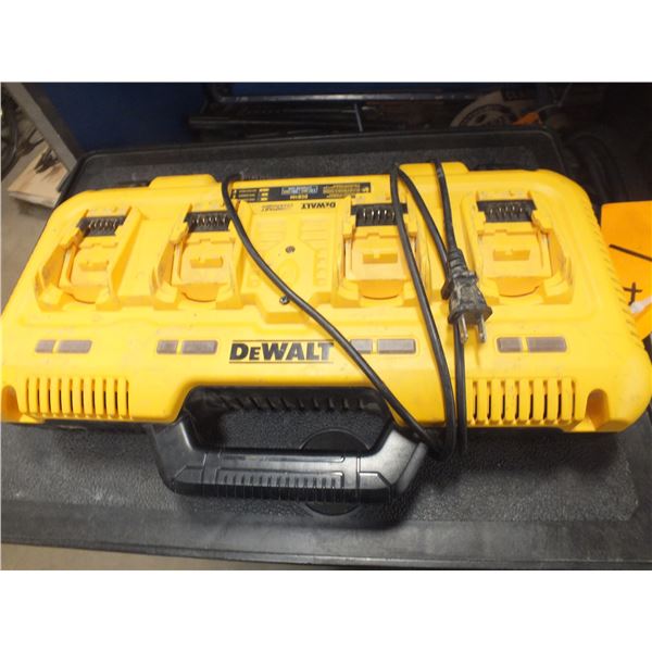 Dewalt DCB-104 4 Port Fast Charger 12v-20volt