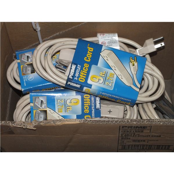 13 9ft Extension Cords