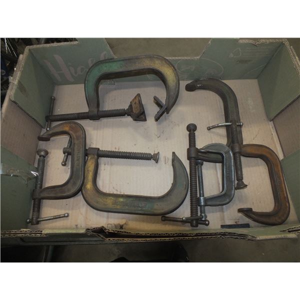 6 C-clamps