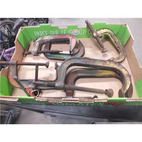 6 C-clamps
