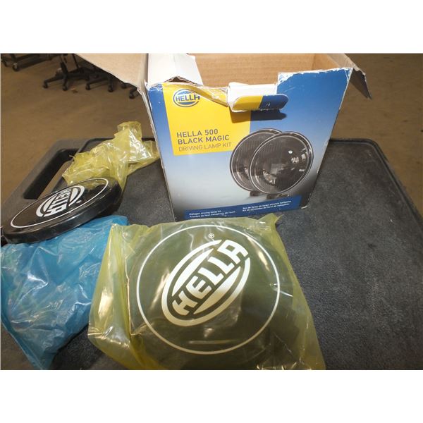 1 Hella 500 Black Magic Driving Lamp