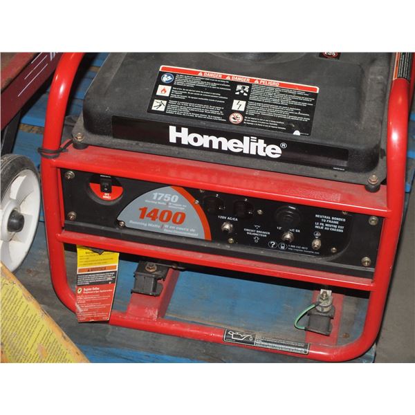 Homelite Gas Powered Generator
