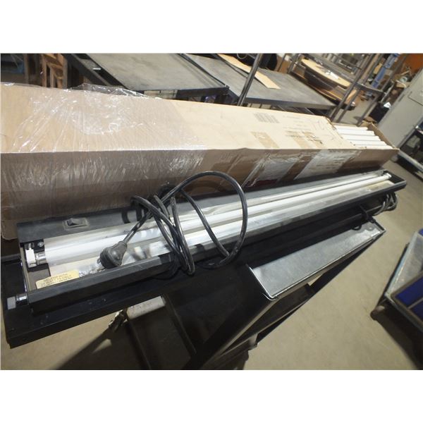 3 Light Fixtures & 1 Boxes of Bulbs