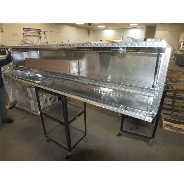 Checker Plate Job Box w/ Keys