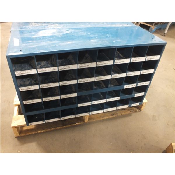 40 Slot Metal Parts Bin