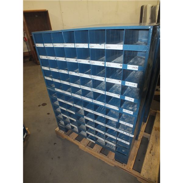 80 Slot Metal Parts Bin