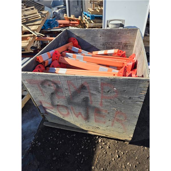Crate Of Traffic Cones