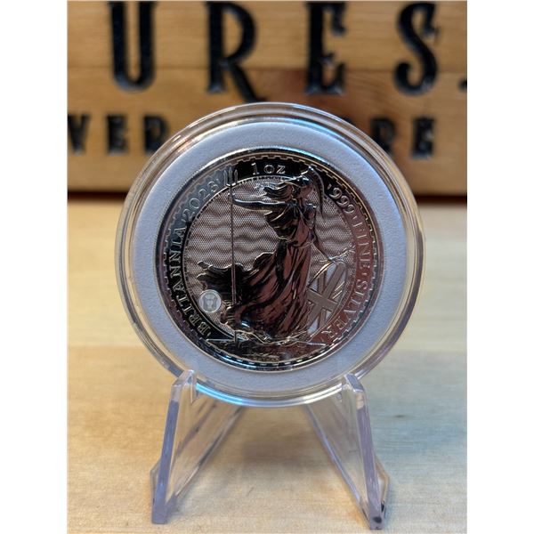 Lot 9-1) 1 oz Britannia 2023 silver