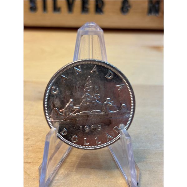 Lot 30-1) 1 Canadian dollar 1963