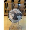 Lot 65-1) 1 oz Falcon peregrine silver coin