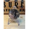 Image 3 : Lot 91-1) 2 oz Canadian Maple Leafs Silver coin