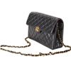 Image 4 : Chanel Black Quilted Lambskin Leather CC Turn-lock Small Flap Shoulder Bag