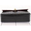 Image 6 : Chanel Black Quilted Lambskin Leather CC Turn-lock Small Flap Shoulder Bag