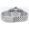 Image 4 : Rolex Mens Stainless Steel Diamond Lugs And Princess Cut Diamond Datejust Wristw