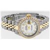 Image 3 : Rolex Ladies Quickset Two Tone White Diamond Datejust Wristwatch 26MM