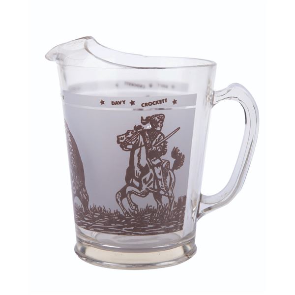 A Davy Crockett Pitcher.