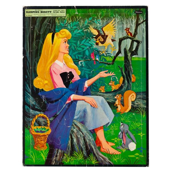 A “Sleeping Beauty” Briar Rose Picture Puzzle.