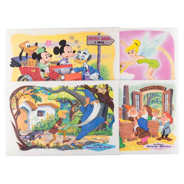 A Set of 1960s Disney Placemats.