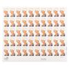Image 1 : A Full Sheet of Walt Disney 6 Cent Stamps.