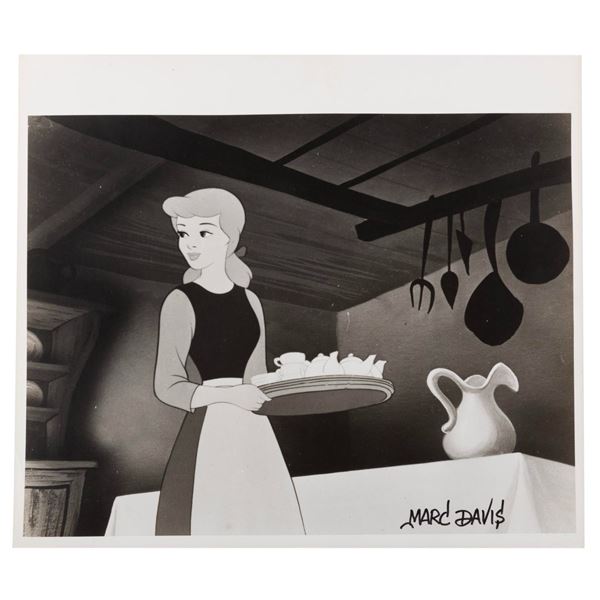 A Marc Davis Signed “Cinderella” Photo.