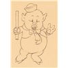Image 2 : A "Three Little Pigs" Production Drawing.
