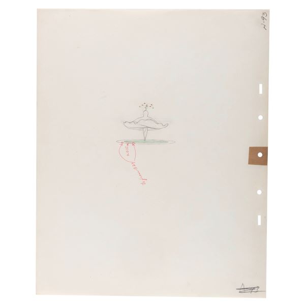 A “Fantasia” Nutcracker Suite Production Drawing.