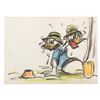 Image 1 : A Storyboard Panel of Donald Duck.