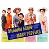 Image 1 : A Complete Set of "Mary Poppins" Movie Standees.