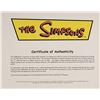 Image 4 : The Simpsons "15 Seasons" Limited Edition Cel.