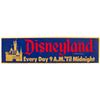 Image 1 : A 1958 Disneyland Bumper Sticker.
