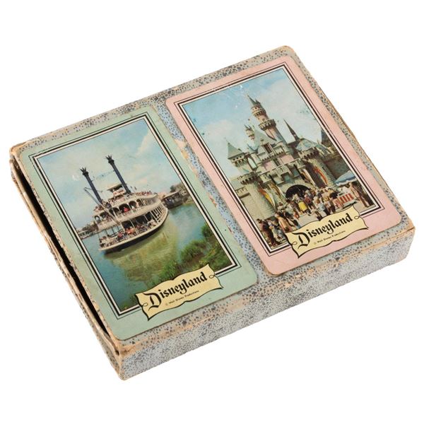 A Disneyland Bridge Card Set.