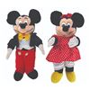 Image 1 : A Pair of Large Mickey and Minnie Plushes.
