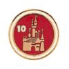 Image 1 : A Disneyland Cast Member 10 Year Service Pin.