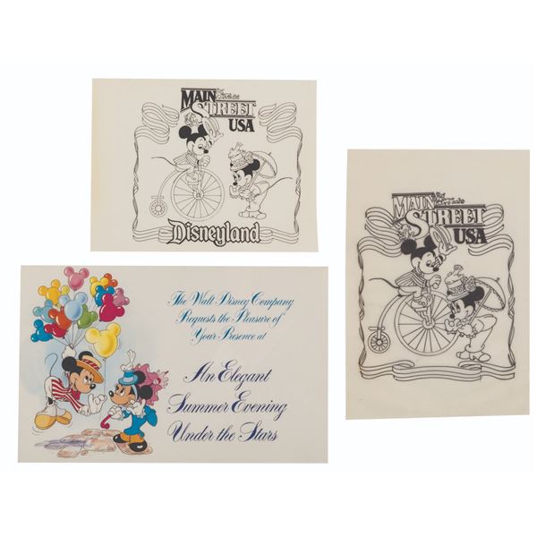 Disneyland Cast Member Card Concept Art.