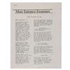 Image 1 : A Main Entrance Examiner Christmas Edition Newsletter.