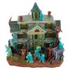 Image 1 : A Haunted Mansion Model with Fiber Optic Lights.