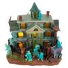 Image 2 : A Haunted Mansion Model with Fiber Optic Lights.