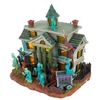 Image 4 : A Haunted Mansion Model with Fiber Optic Lights.