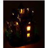 Image 6 : A Haunted Mansion Model with Fiber Optic Lights.