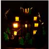 Image 7 : A Haunted Mansion Model with Fiber Optic Lights.