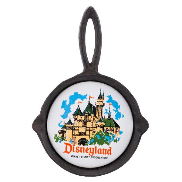 A 1970s Disneyland Castle Souvenir Trivet.