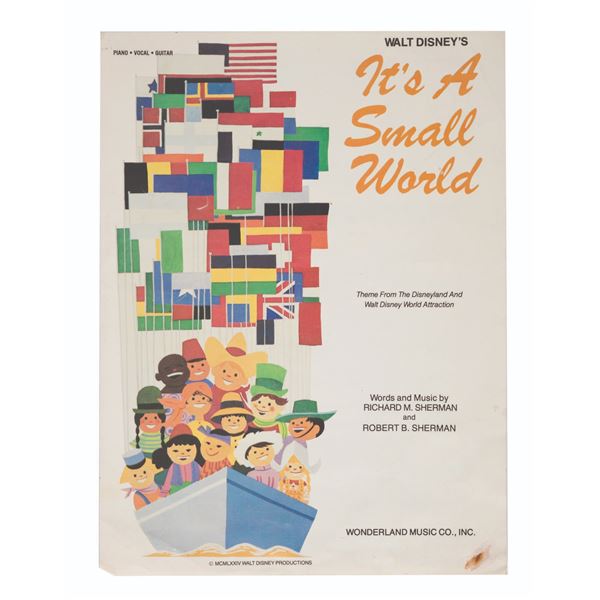 It's a Small World Sheet Music.
