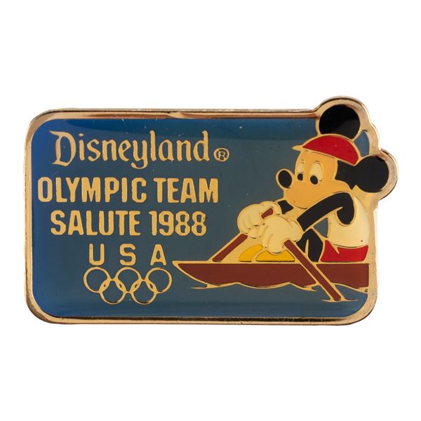 A Mickey Olympic Rowing Pin.