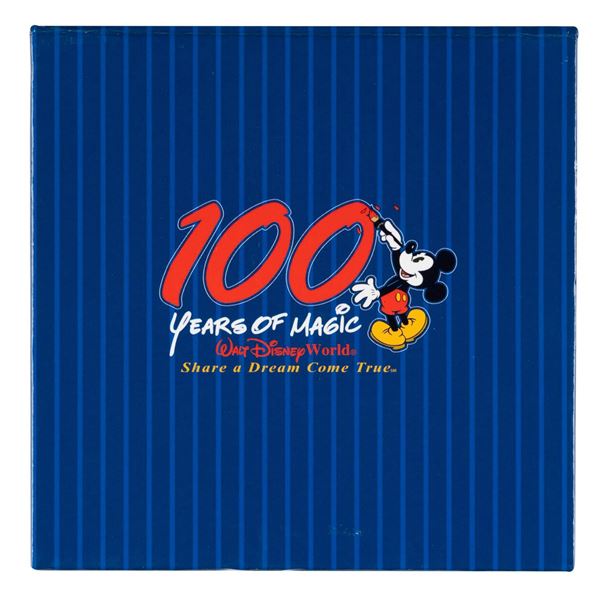A Walt Disney World “100 Years of Magic” Pin Set.
