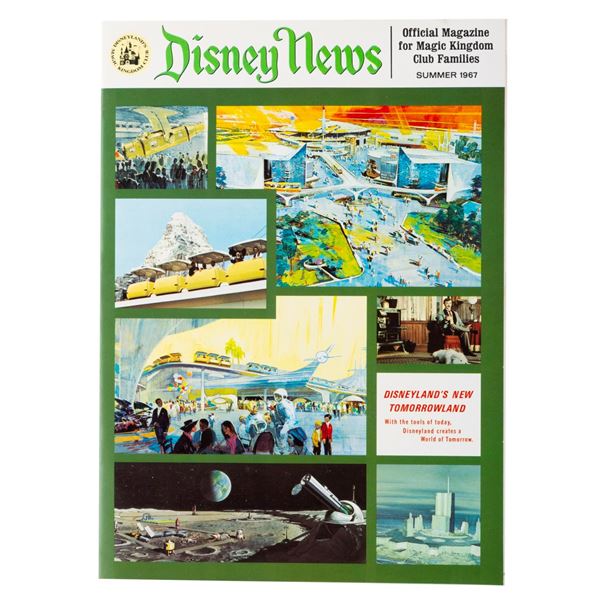A Disney News Summer 1967 Magazine.