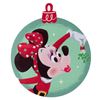 Image 1 : A Minnie Mouse Double-Sided Christmas Ornament Sign.