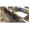 Image 1 : STAINLESS STEEL 110" X 16" X 30" SHELVING UNIT