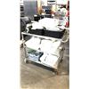 Image 1 : STAINLESS STEEL 40" MOBILE CART WITH CONTENTS