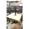 Image 2 : 7 ASSORTED BISTRO TABLES